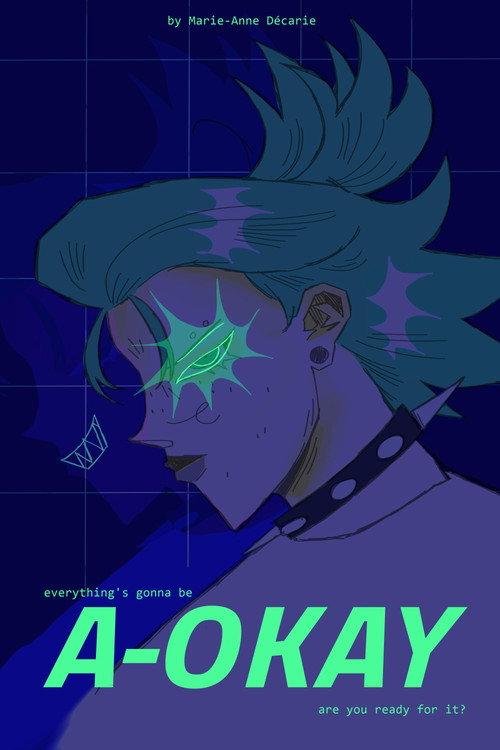 A-OKAY backdrop