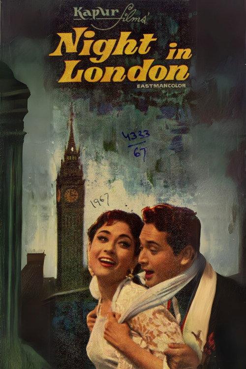 Night in London backdrop