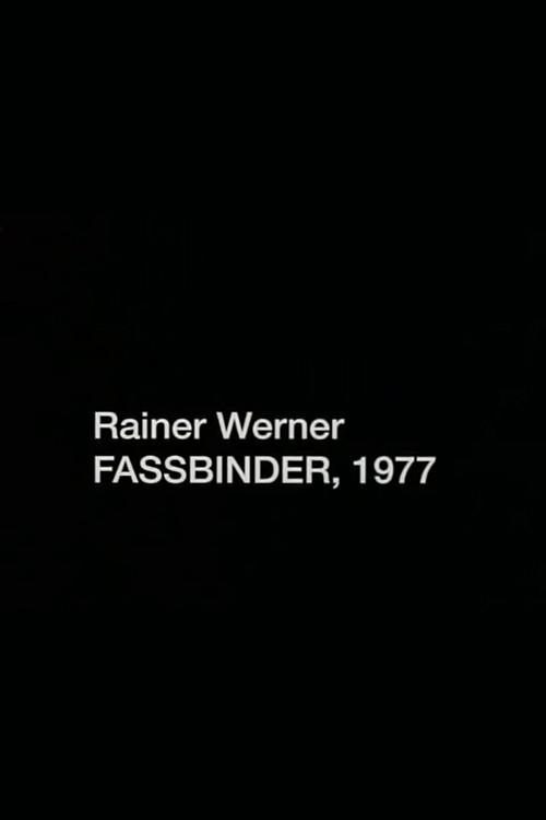 Rainer Werner Fassbinder, 1977 backdrop