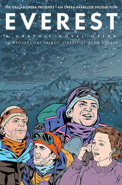 Everest – A Graphic Novel Opera backdrop