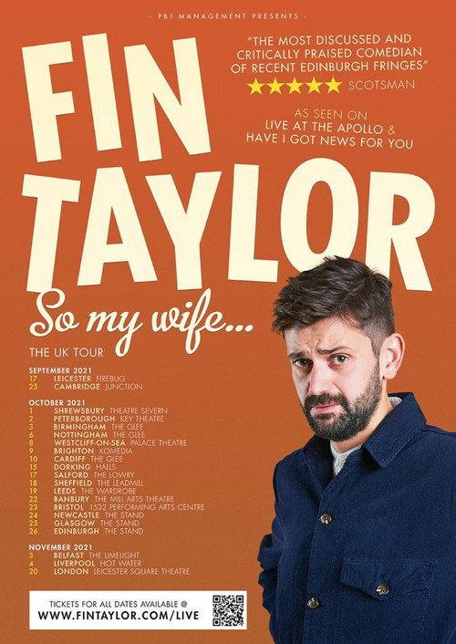Fin Taylor: So My Wife... backdrop