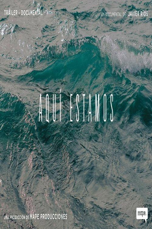 Aquí estamos backdrop