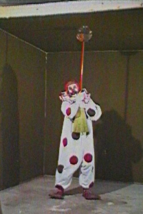 Clown Torture: Clown with Goldfish backdrop