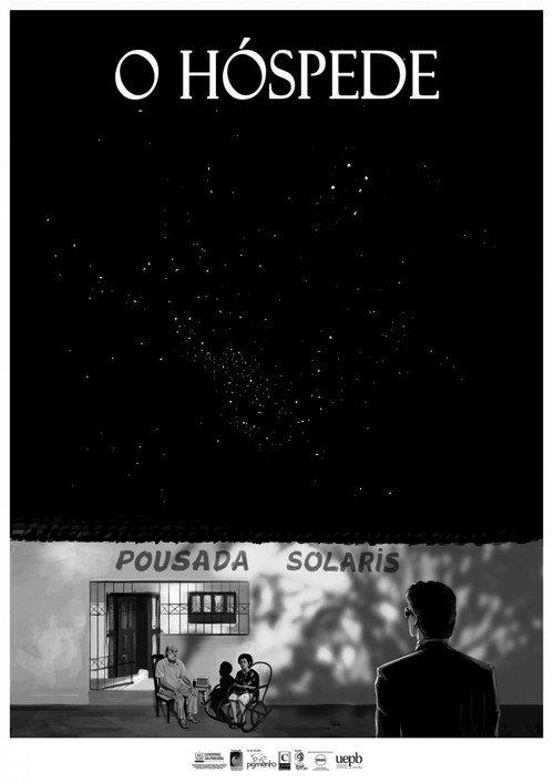 O Hóspede backdrop