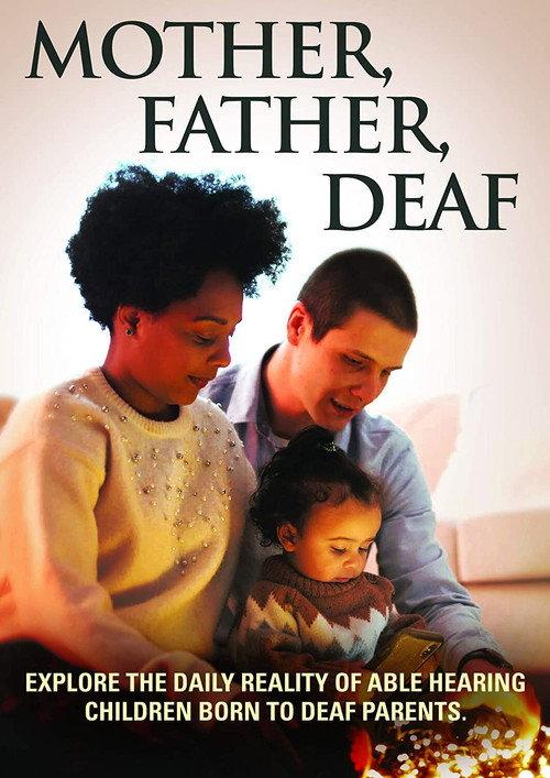 Mother, Father, Deaf backdrop