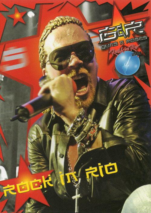 Guns N Roses - Rock In Rio 2006 Lisboa Portugal backdrop