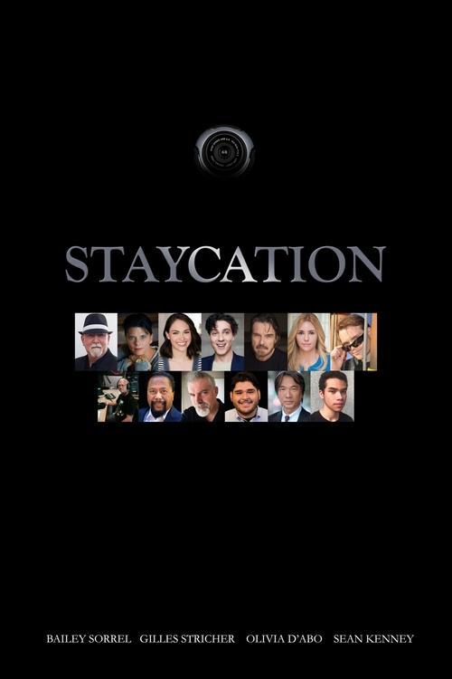 Staycation backdrop