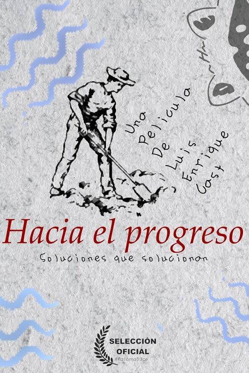 Hacia el progreso backdrop