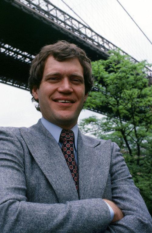 The David Letterman Show backdrop