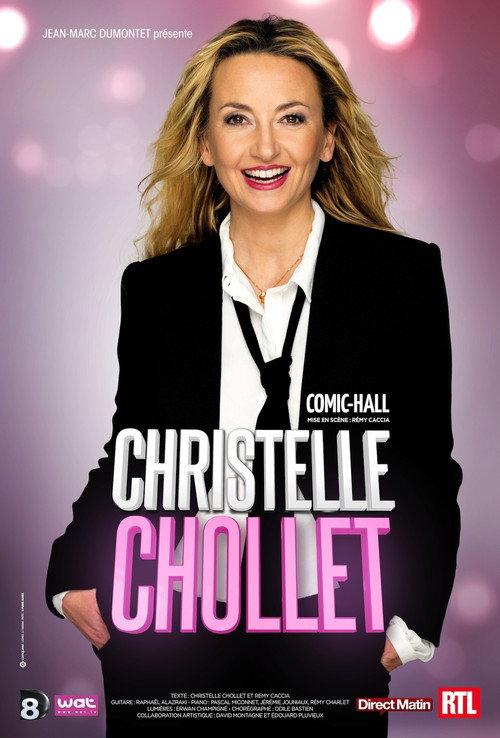 Christelle Chollet : Comic Hall backdrop