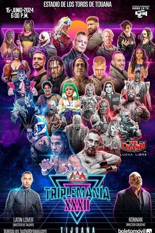 AAA TripleMania XXXII: Tijuana backdrop