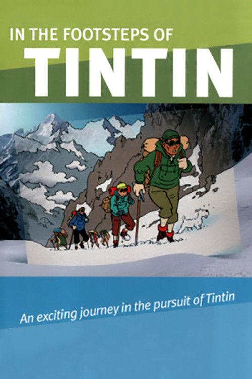 In the Footsteps of Tintin backdrop