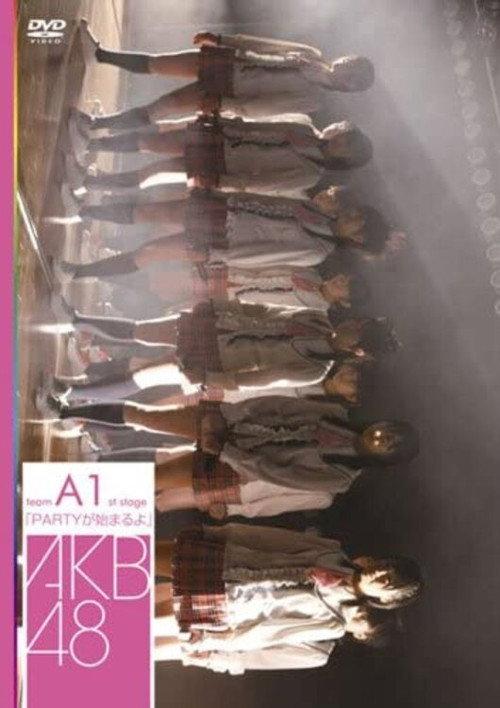 Team A 1st Stage "PARTY ga Hajimaru yo" backdrop