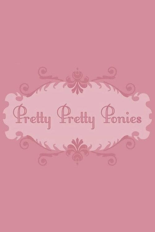 Pretty Pretty Ponies backdrop
