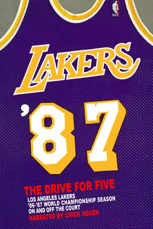 Los Angeles Lakers: '87 The Drive For Five backdrop