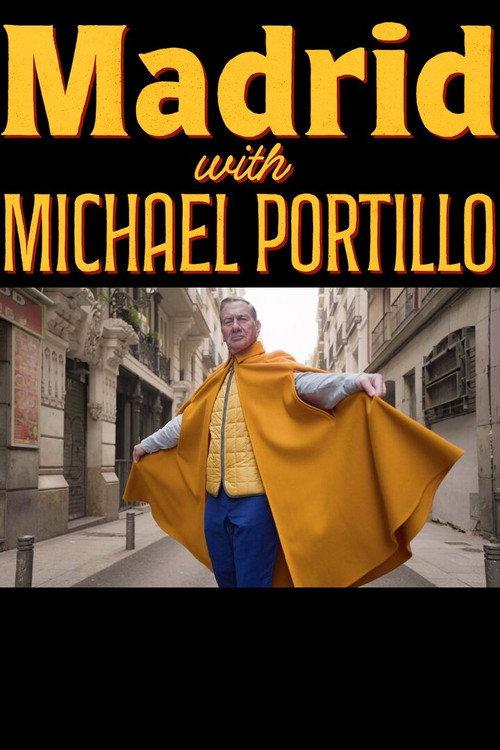 Madrid with Michael Portillo backdrop