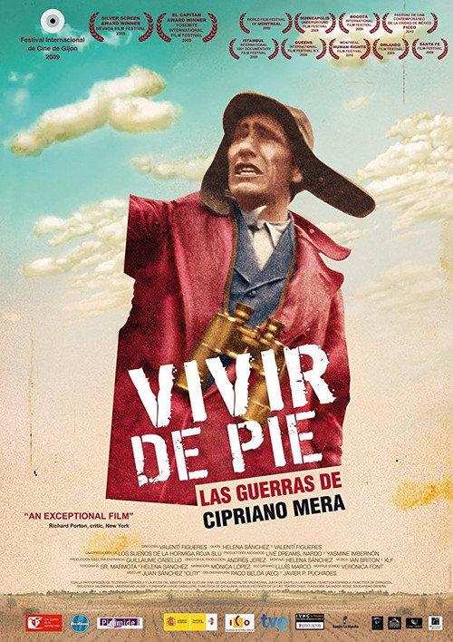 Vivir de pie. Las guerras de Cipriano Mera backdrop