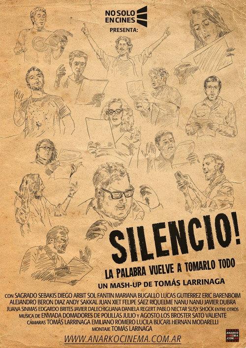 SILENCIO la palabra vuelve a tomarlo todo backdrop