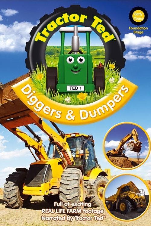 Tractor Ted Diggers and Dumpers backdrop