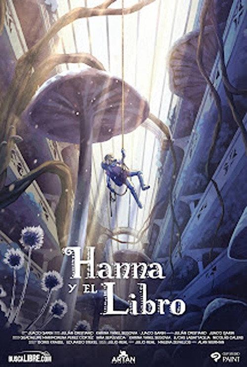 Hanna and the Book backdrop
