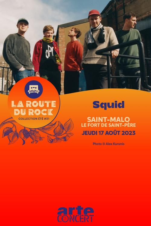 Squid - La Route du Rock 2023 backdrop
