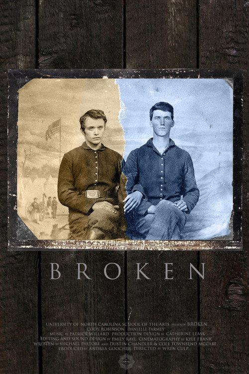 Broken backdrop