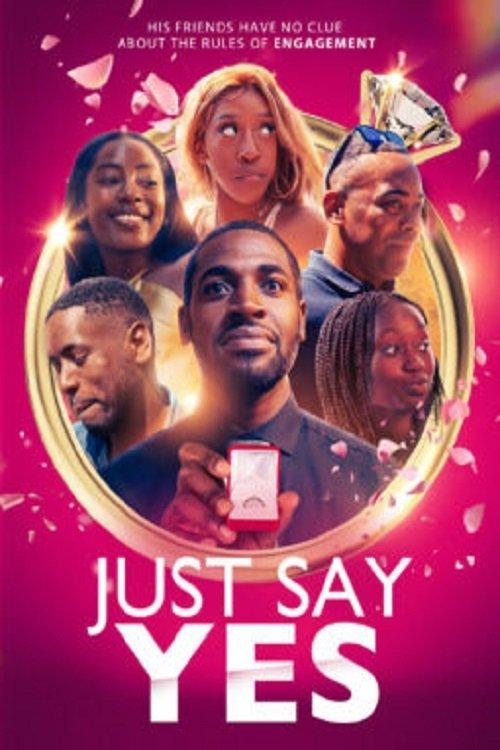 Just Say Yes backdrop