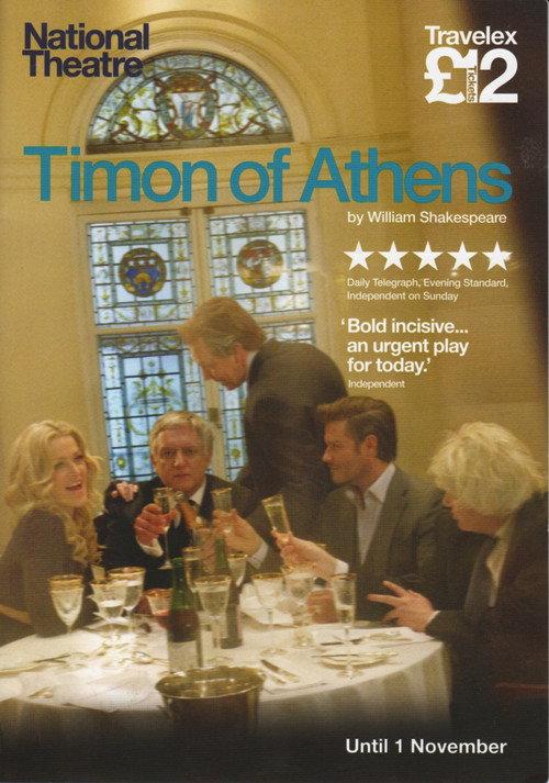 National Theatre Live: Timon of Athens backdrop