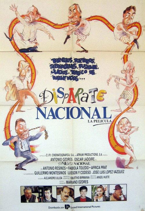 Disparate nacional backdrop