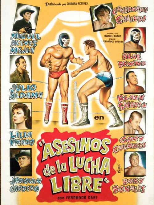 Asesinos de la lucha libre backdrop