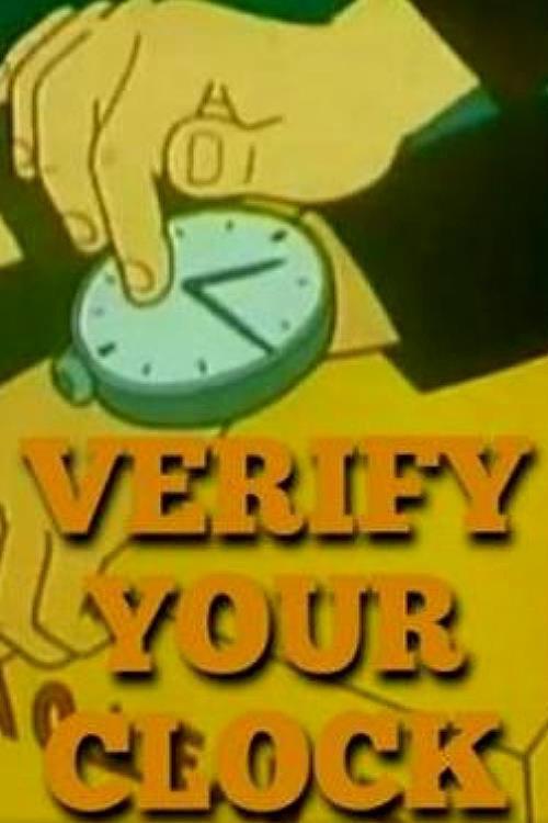 Verify Your Clock backdrop