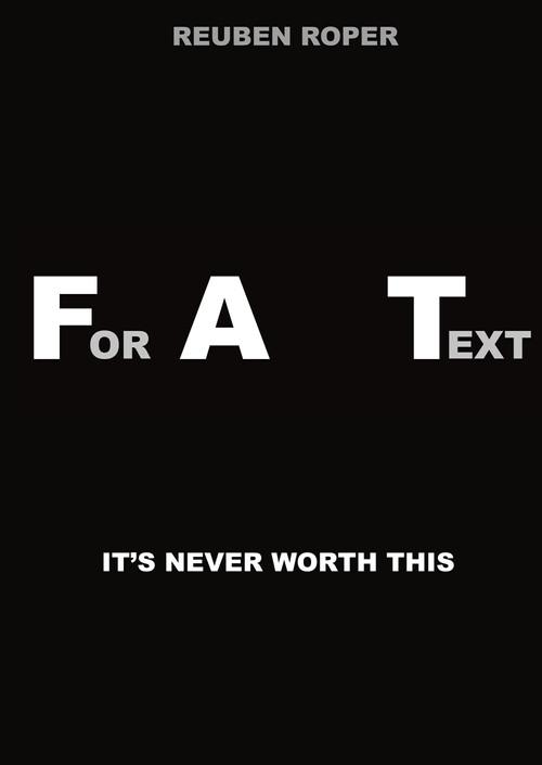 For a Text backdrop