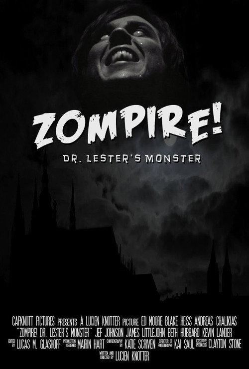 Zompire! Dr. Lester's Monster backdrop