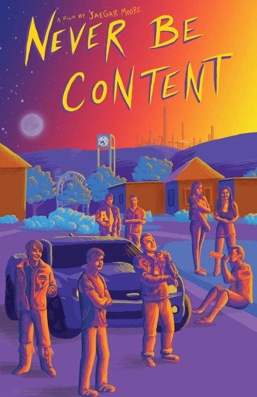Never Be Content backdrop