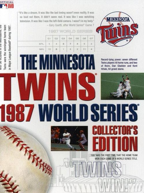 The Minnesota Twins 1987 World Series Collector's Edition backdrop