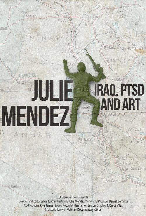 Julie Mendez - from PTSD to Art backdrop