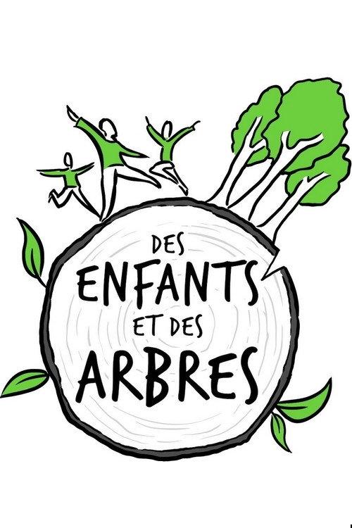 Des enfants et des arbres backdrop