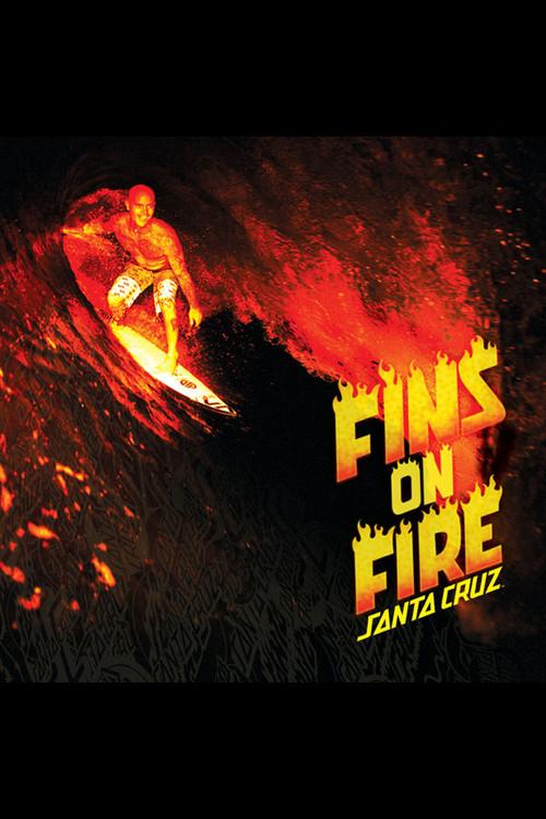 Fins on Fire backdrop