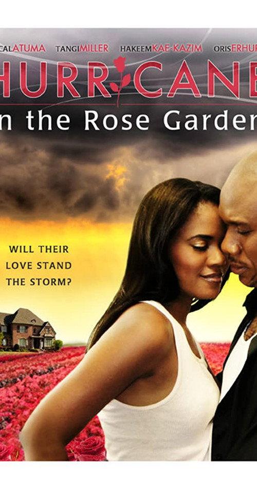 Hurricane in the Rose Garden backdrop