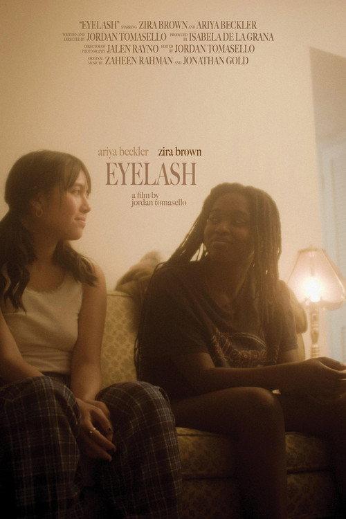Eyelash backdrop