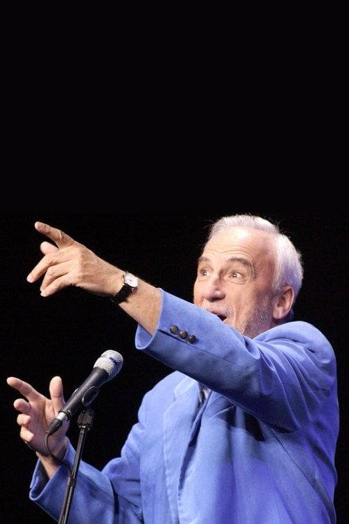 Yvon Deschamps au Corona backdrop