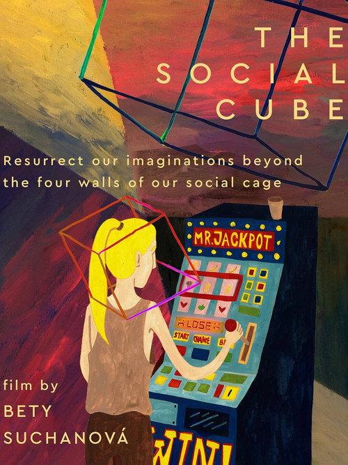 The Social Cube backdrop