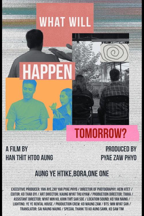What will happen Tomorrow? backdrop