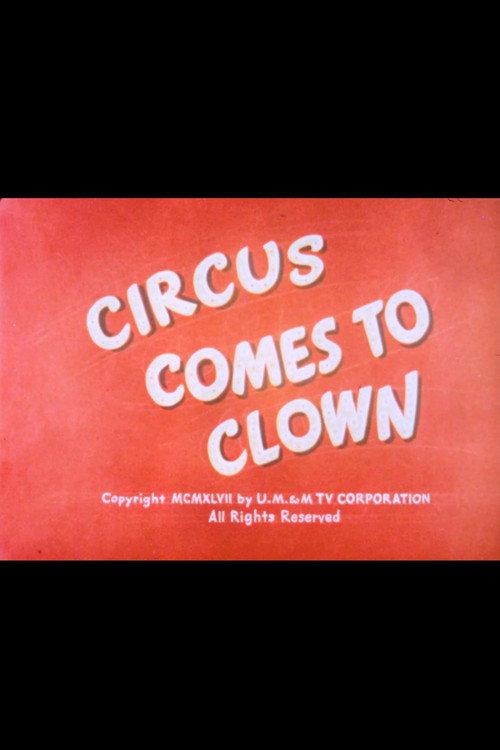 The Circus Comes to Clown backdrop