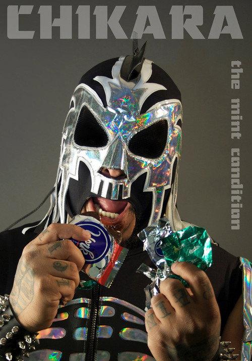 CHIKARA The Mint Condition backdrop