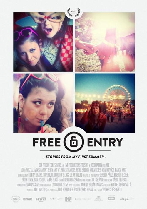 Free Entry backdrop