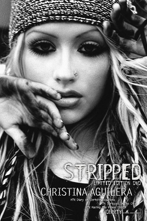 Christina Aguilera: Stripped backdrop