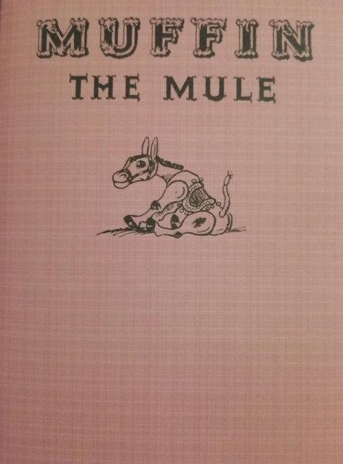 Muffin the Mule backdrop