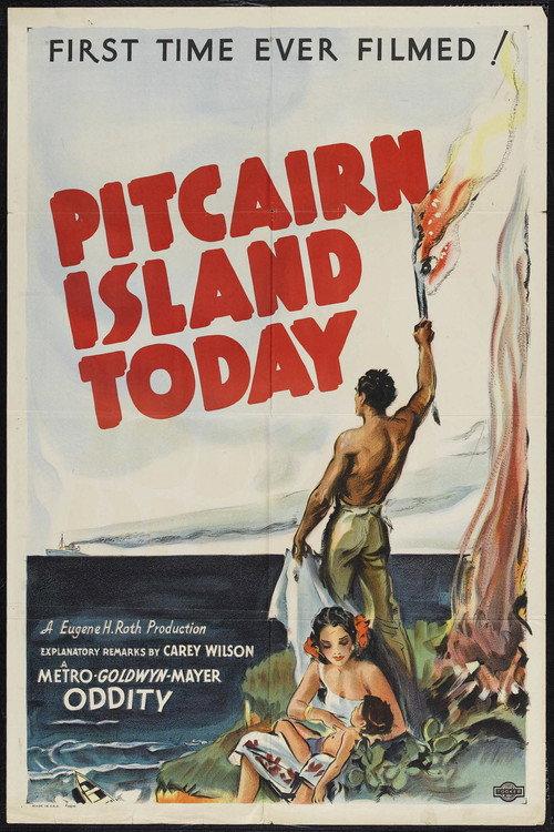 Pitcairn Island Today backdrop