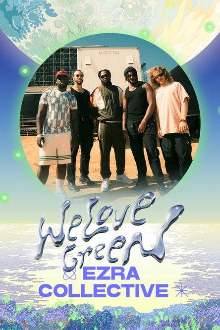 Ezra Collective en concert à We Love Green 2025 backdrop
